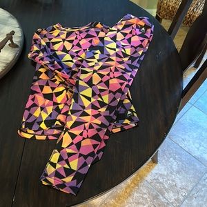 Girls Burton Fleece base layer size large